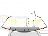 Querschnitt_Liffey Park Pedestrian Bridge Dublin
