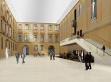Überdachter Innenhof_Albertinum Dresden