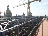 Tragwerk im Rohbau_Albertinum Dresden