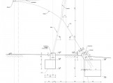 Regelschnitt Randbereich_Membranüberdachung Frankfurter Allee Berlin
