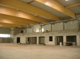 Hallenuntersicht Rohbau ©EiSat GmbH